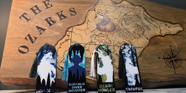 Ozarks Cryptid Bookmarks